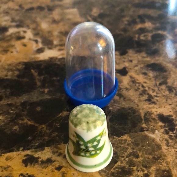 Norfolk Fine China Other - Norfolk Fine China thimble and a vintage thimble